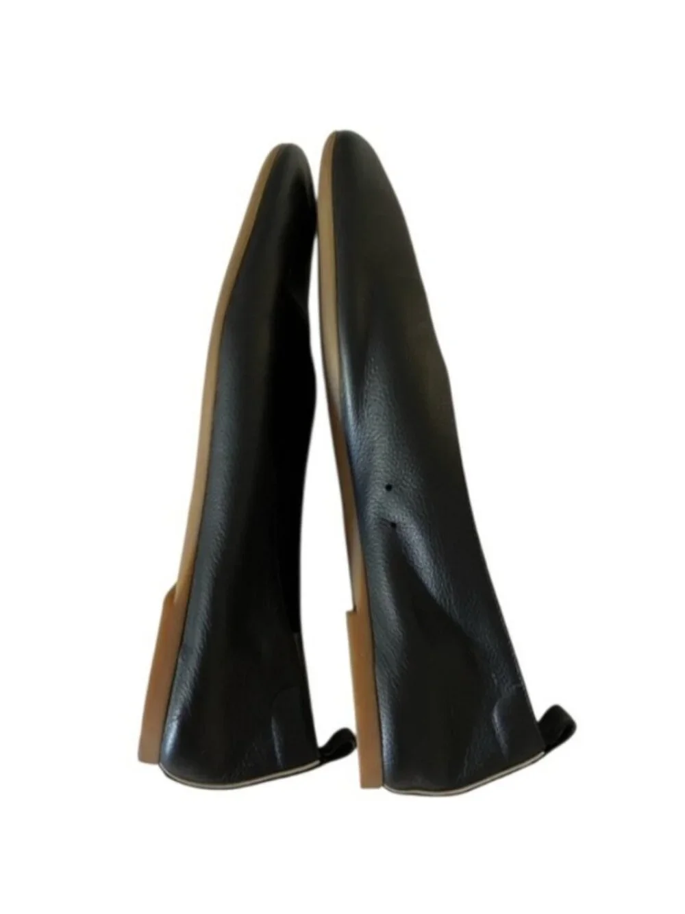 Everlane The Day Glove Ballet Flats Black Leather Slip On Shoes Women's US 7